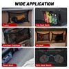 RED WOLF 2 Pcs Universal Elastic Mesh Netting Car Pouch