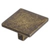 Decoranddecor Calla Square Cabinet Knob Door Pull Handle Kitchen Cupboard