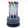 CENPEK 9Pcs Precision Watch Flat Blade Slotted Screwdriver Set Watchmakers
