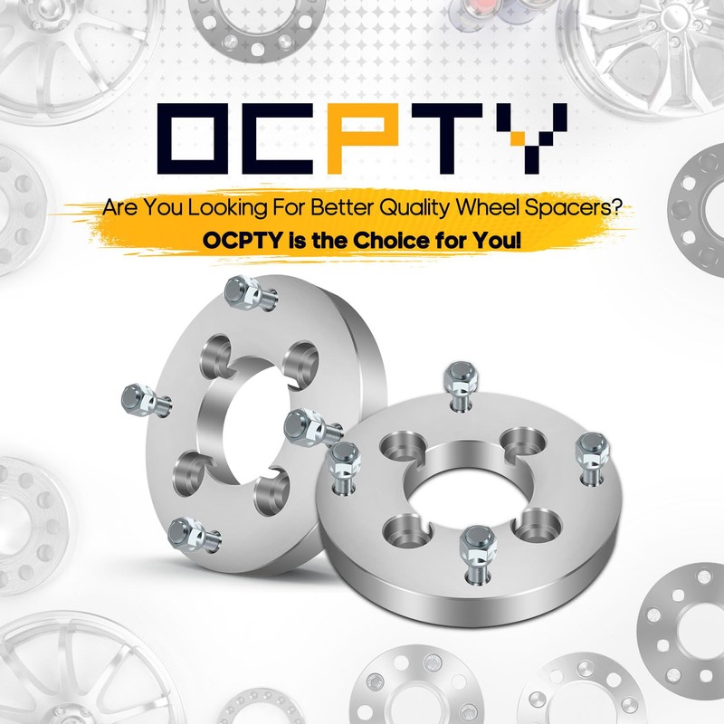 OCPTY 4x110 to 4x156 Wheel Spacers Adapters 1 inch Real