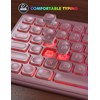 Wireless Keyboard and Mouse Combo - RGB Backlit, Rechargeable &