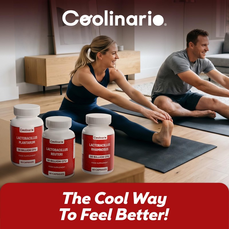 Coolinario L reuteri Probiotics 50B CFU, Lactobacillus reuteri 60 Veg.