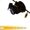 Levenhuk Zeno Vizor G1 Monokular-Lupenbrille mit 20-Facher Vergrößerungsleistung und LED-Licht