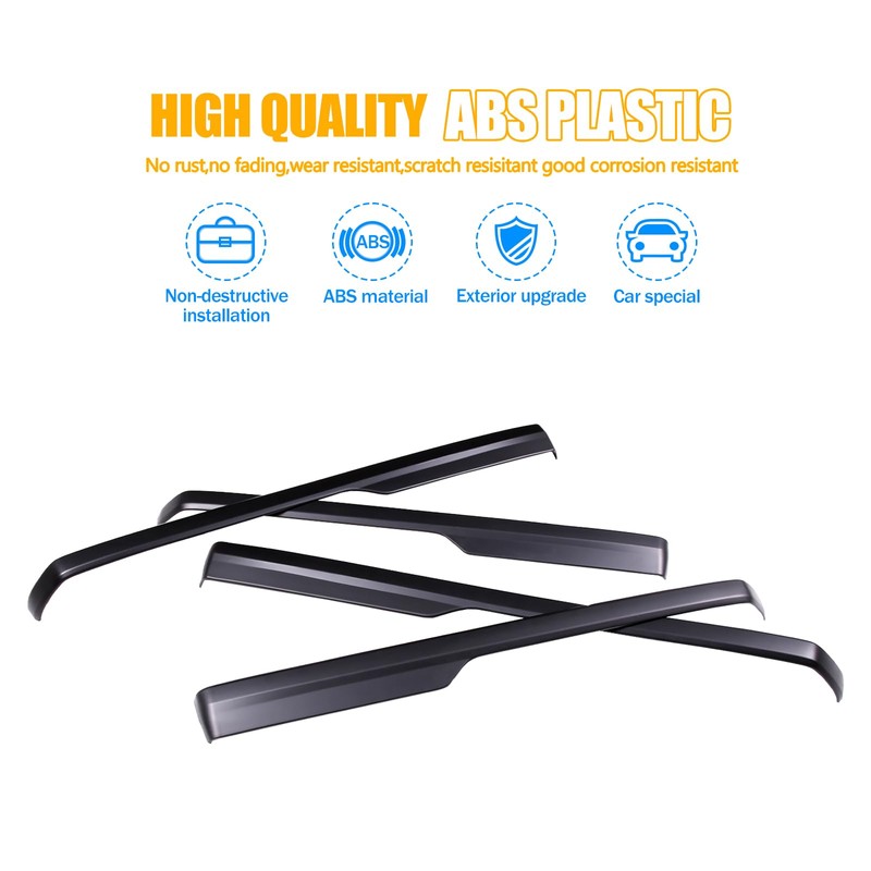 LLKUANG Car Inner Door Armrest Panel Decoration Strip Trim Compatible