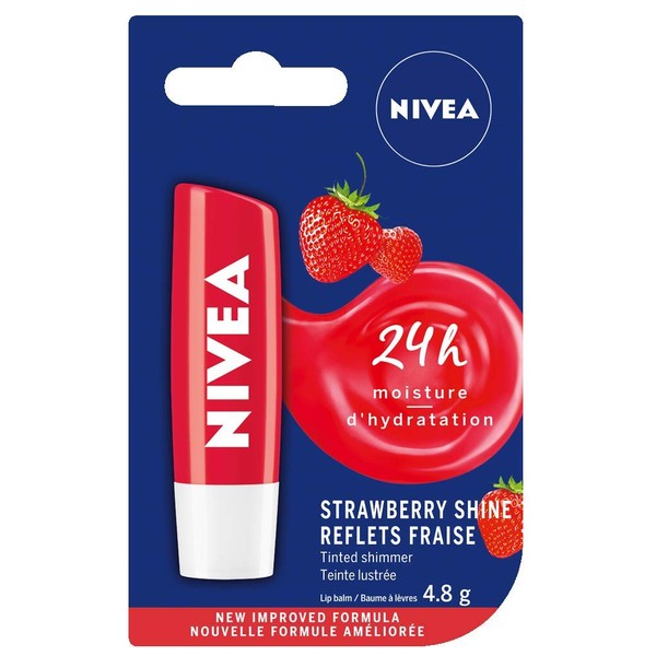 Nivea Lip Balm - Fragola lucente fruttato - Confezione da 1 da Nivea