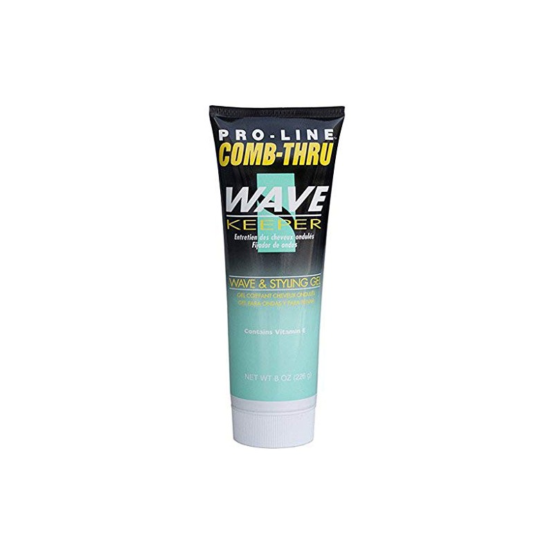 Pro-Line Comb‑Thru Wave Keeper Wave & Styling Gel, 8 Ounce