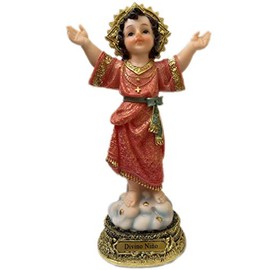 BHEII Divino Nino Jesus Religious Statue Figure Divine Child (Colombia) 8" Tall
