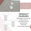 3 Pack Anchor Sockets Cover White for Ladder and Handrails,