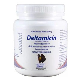 Deltamicin Multivitaminico Para Aves 500 Gr
