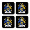Evans Coat of Arms/Family Crest Coaster Set, by Carpe Diem