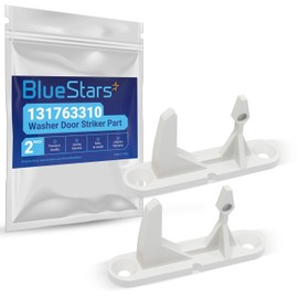 BlueStars Ultra Durable 131763310 Washer Door Striker Part - Compatible with Frigidaire & Kenmore Washers - Replaces 131763300 AP3580441 PS890617 - Pack of 2