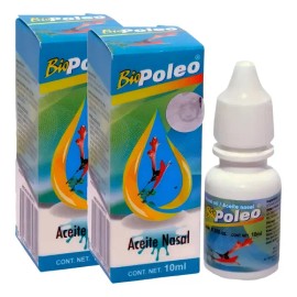 Aceite Nasal Bio Poleo, Hojas De Noriten 10ml 2pack