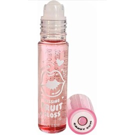 Amuse Cosmetics Roll On Rollerball Kissing Fruit Lip Gloss Strawberry Apple Grape Cherry Peach Orange Gum (Candy Gum)