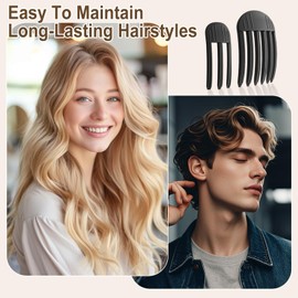 SZSMW 4 volume clips, volume clips, hair root, volume clips, suitable for all hair types and styles, it can help you create the ideal hairstyle, perfect for travel or holidays