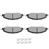 SCITOO D1081-7986 Front Brake Pads Fit For 2005 2006 2007