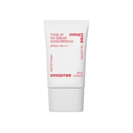 Innisfree 이니스프리 톤업 노세범 선스크린 EX 50ml(SPF50+) x 3개 Innisfree Tone Up No-Sebum Sunscreen EX 50ml (SPF50+) x 3 pieces