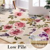 Comeet Washable Rugs 4x6 Non-Slip Ultra-Thin Soft Living Room Area