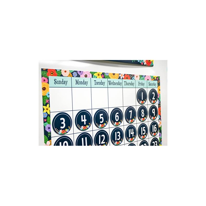 Teacher Created Resources Wildflowers Calendar Days