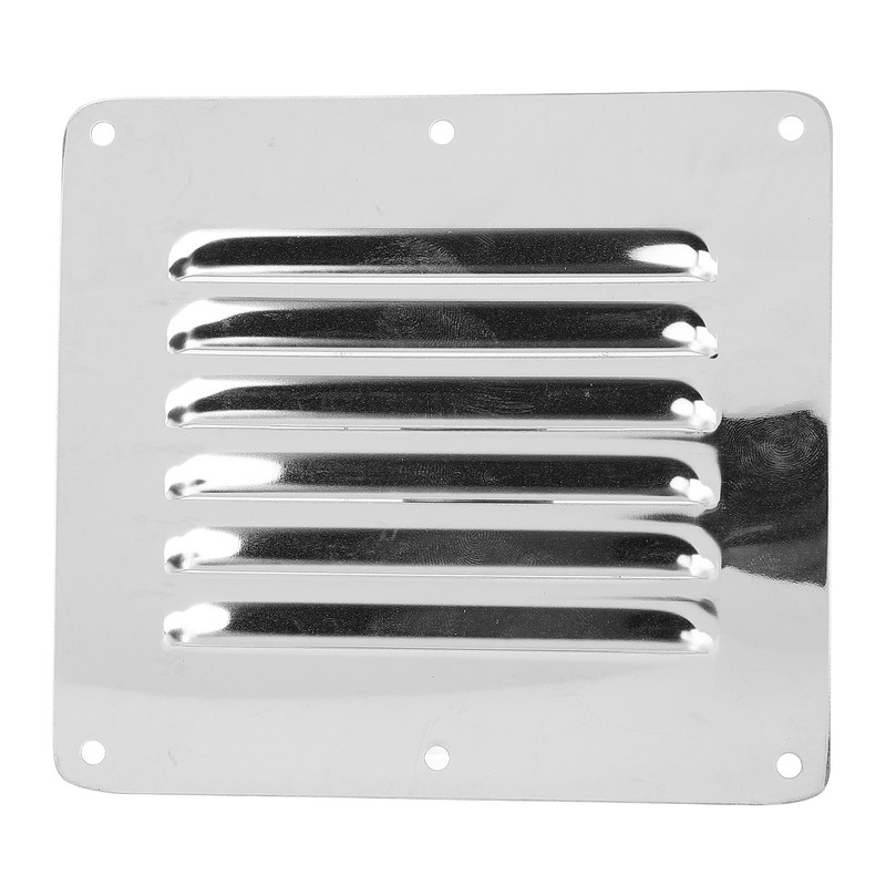 Boat Louvered Vent Rustproof 304 Stainless Steel Marine Ventilation Grille
