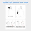 UPALDHOU Submersible High Pressure Regulator Hose, Accurate Measurement of High