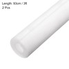 MECCANIXITY 4pcs Pipe Insulation Foam Tube Split Pipe Lagging 10mm(3/8