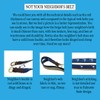 Charleston Belt Carolina Crescent Moon Palmetto State Flag Belt, Azul