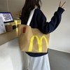 Fashion McDonald's Backpack with Unique Letter Print Starbucks Bag, Comfortable