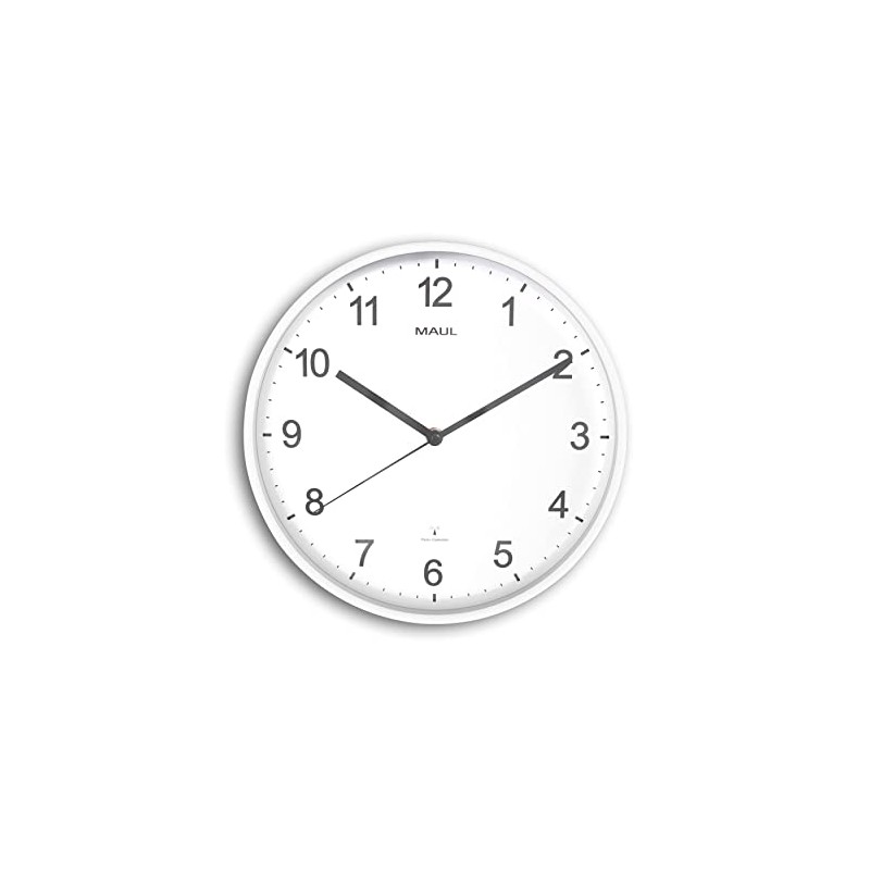 Maul MAULsprint Wall Clock Diameter 30 cm Radio-Controlled Clock with