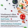 VITALITOWN Probiotics 120 Billion CFUs | 36 Strains, with Prebiotics