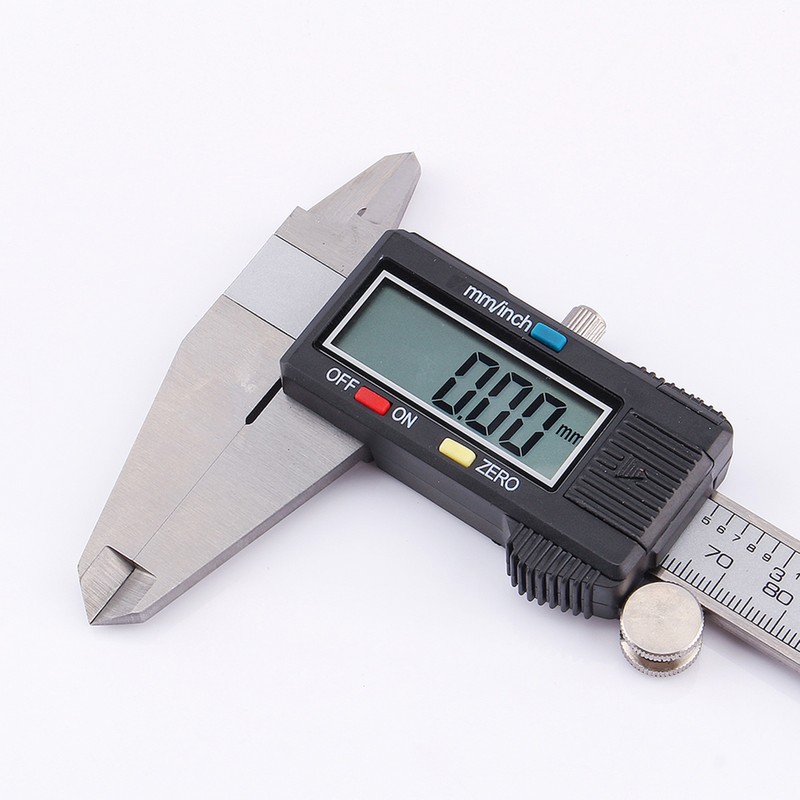 Digital Caliper Stainless Steel Digital Vernier Electronic Depth Gauge Measuring