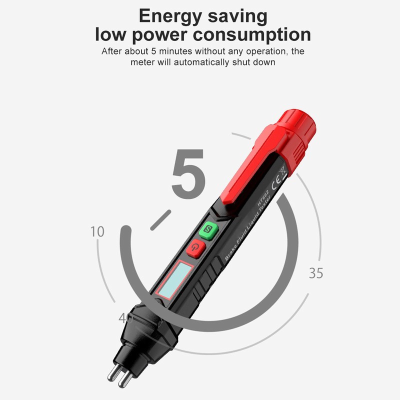 Brake Fluid Liquid Tester Pen Oil Moisture Detector Vehicle Automotive