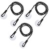 Camping Washing Line,Portable Washing Line,3 PCS Black Elastic Designed for