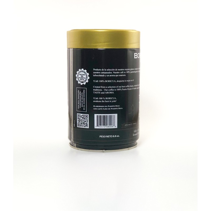 Boricua, Specialty Coffee, Cafe Premium, Ground Coffee, Net Wt. 8.8