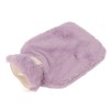 PVC Hot Water Bag with Soft Plush Cover Leakproof Winter