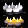 LED Floating Candles by Novelty Place, Flameless Tea Lights Warm
