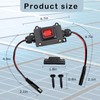 12V Inline Toggle Power Switch, 12AWG on/Off Switch SAE to