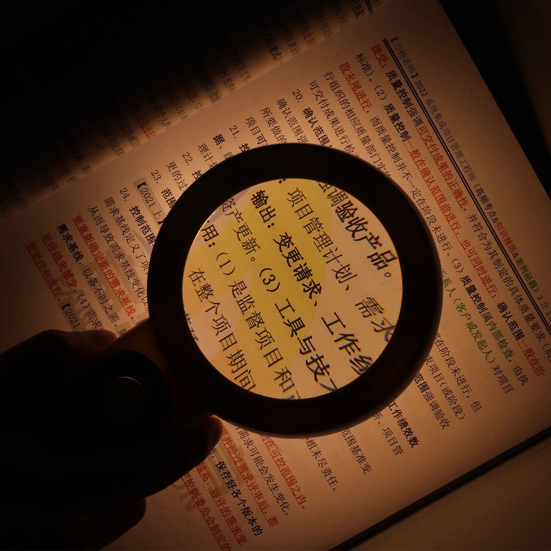 Magnifier Handheld Ultra Light 30X HD Imaging Optical Lens Maginifying