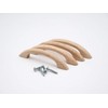 JOWE Set of 4 Furniture Handles (Untreated Oak)