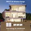 SURAIELEC 3 Way Wireless Light Switch, Remote Control Outlet, Decorator