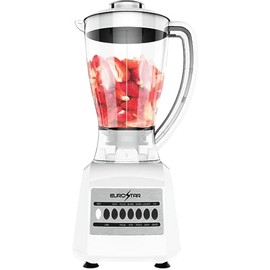 EUROSTAR EBL820WH 450W 10-Speed Plastic Jar Blender, White