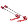 2Pcs Bicycle Wheel Hub Skewers Mountain Bike Road Bike Axle