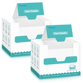 UNIMADE Face Towels, 100 Count Disposable Face Towelette