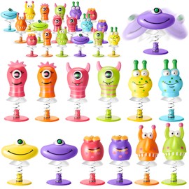 Tadpolez 18 pieces jumping toys, jumping monsters, jumping monster jumping toys, monster jumping toys, for home, office, school (random colour)
