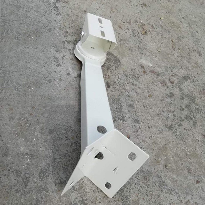 Rosebe Security Camera Housing Bracket Pole, Cylindrical, Square Column, Stainless