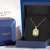 Gem Stone King 4-6 Cttw Gemstone Birthstone Pendant Necklace For