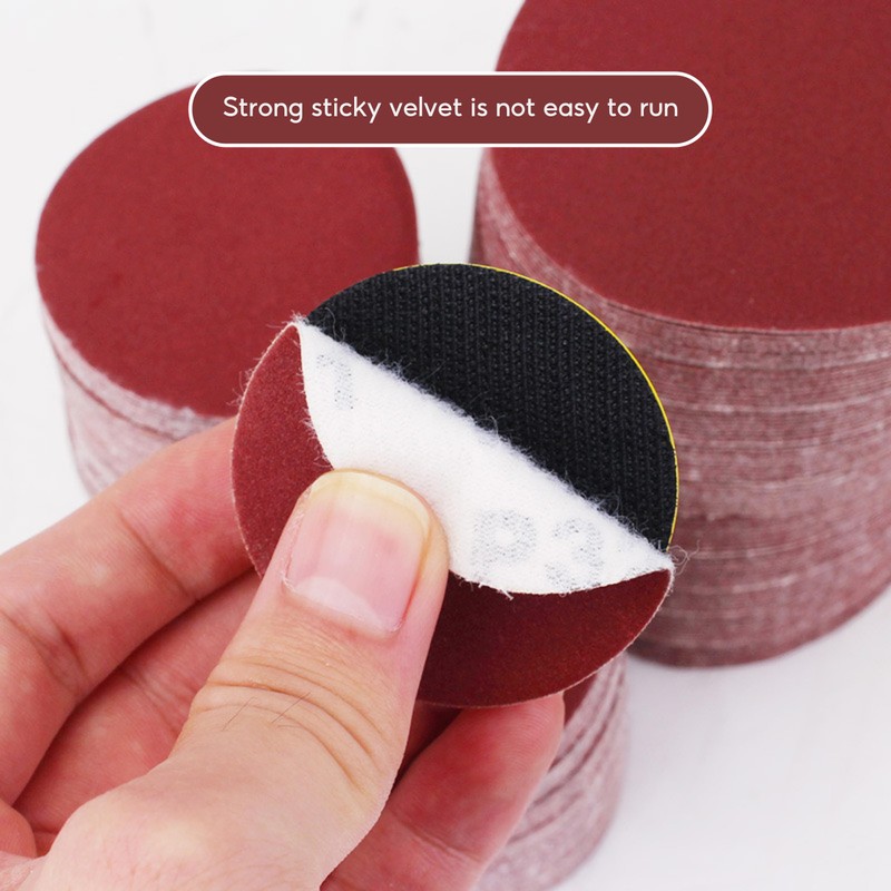 244pcs 2inch Sanding Discs Pad Kit, 50 mm Hook and