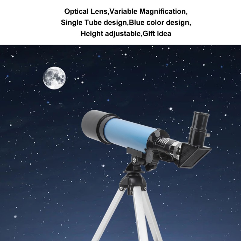 Kids Telescope 50mm Aperture 360mm Focal Length 90X Magnification Astronomical