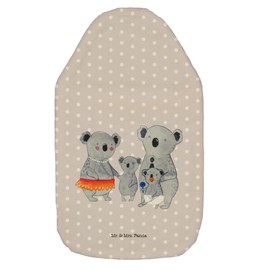 Mr. & Mrs. Panda Koala Family Hot Water Bottle - Gift, Hot Water Bottle with Cover, Children's Hot Water Bottle, Family Life, Mum, Grain Cushion, Family Time, Family, Sister, Brother