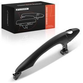 A-Premium Front Left Driver Side Exterior Door Handle Compatible with Kia Sportage 2011-2016, Primed Black, Replace# 82651-3W000, 82652-3W020