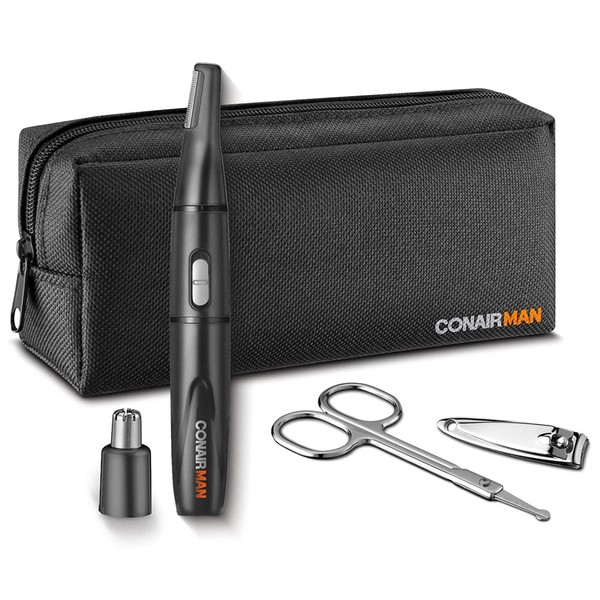 Conair PG5000BSC 6pc personal trimmer Kit, Black